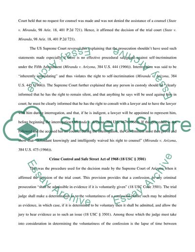 Crime Control And Safe Street Act Of 1968