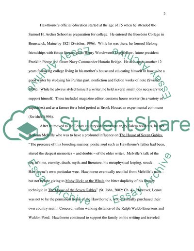 Stories by Nathaniel Hawthorne