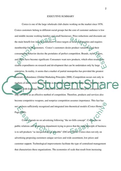 Coscto Wholesale Corporation