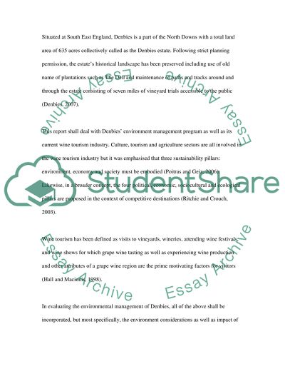 Environmental Management of Denbies