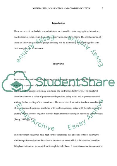 Strengths and Weaknesses of Research Methods