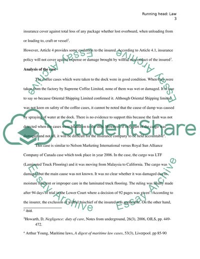 Rights and Potential Liabilities of Parties