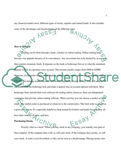 A Comprehensive Study of the Major Asset Classes