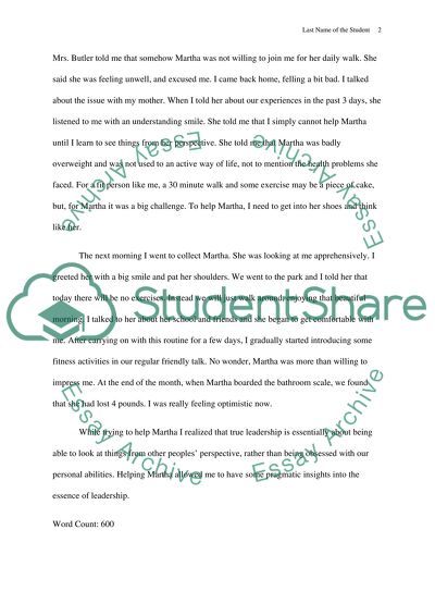 How you helped another person and realized that you benefited as well