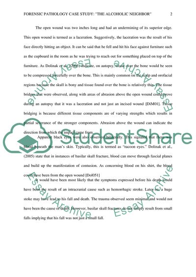 Forensic Pathology Case Study: The Alcoholic Neighbor