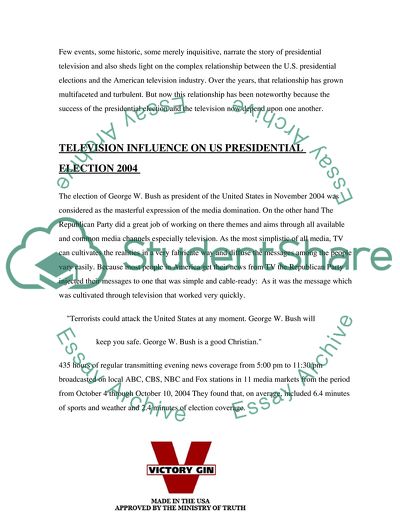 Type my popular expository essay on presidential elections image