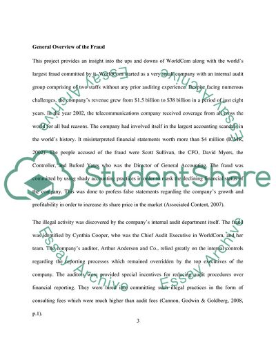 Auditing Case Analysis