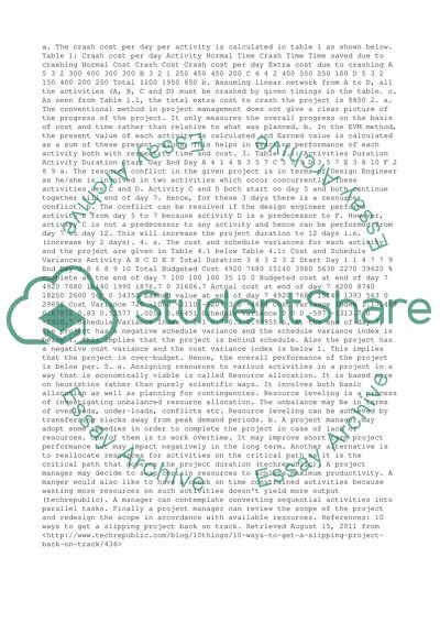 The Case study on Business