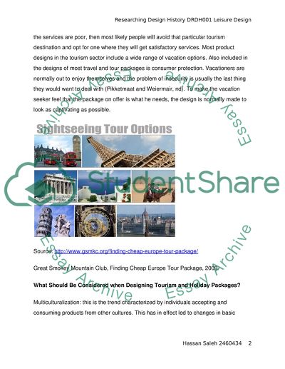 essay europe in tourism