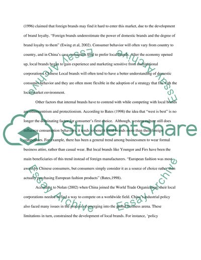 Challenges of Western Brands when Marketing to Chinese