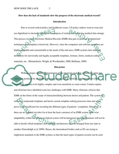 Electronic Medical Record