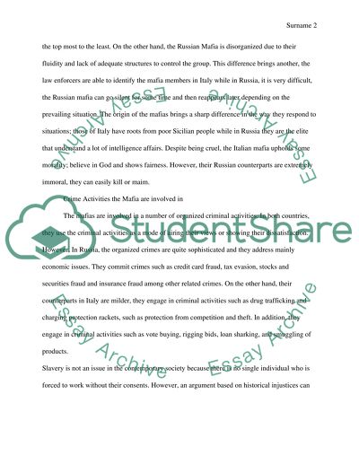 Criminal Justice System Model