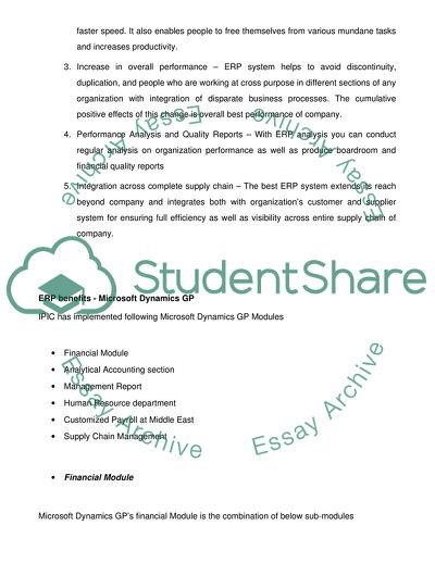 Concepts of Enterprise Resource Planning