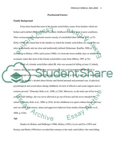 Female serial killers