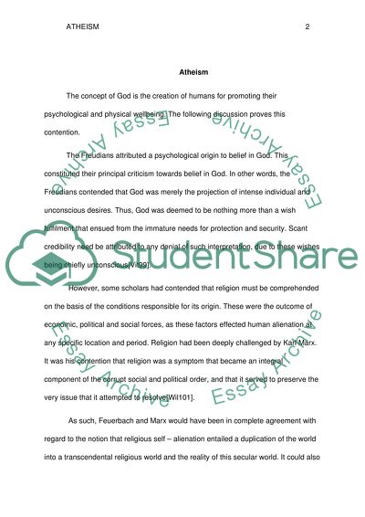 Humans Manipulation by the Concept of God