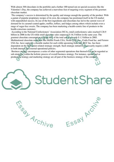 The Real Chocolate Company Inc