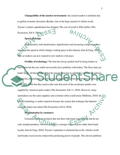 Synopsis of a Contemporary Strategic Issue