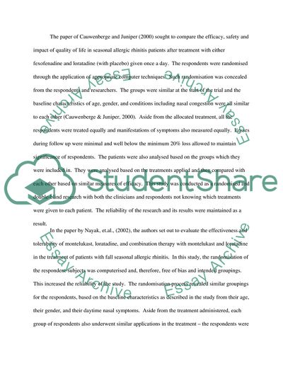 Analysis of Drug Loratadine
