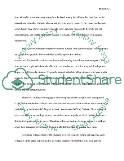 Sports As An Academic Major At Northern Virginia Community College