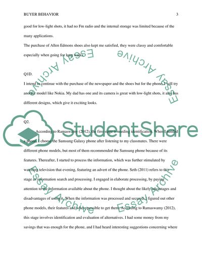 The Typical Buyer Behavior