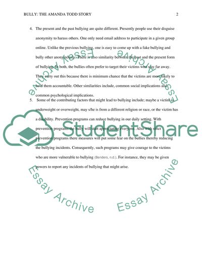 BULLY: THE Amanda Todd Story