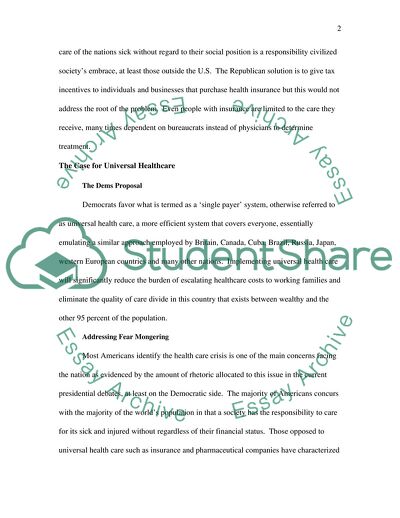 The Inadequate Healthcare System