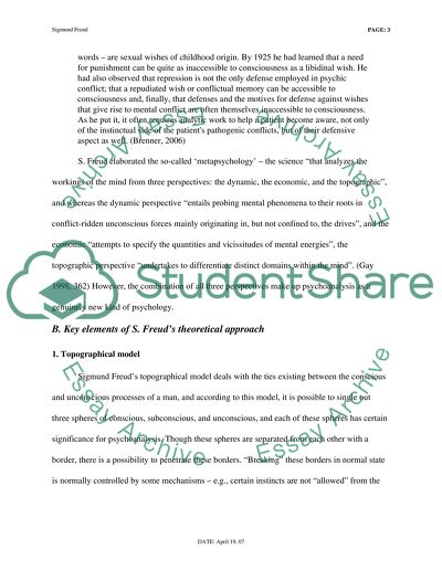 Sigmund Freud and His Influence on Psychotherapy