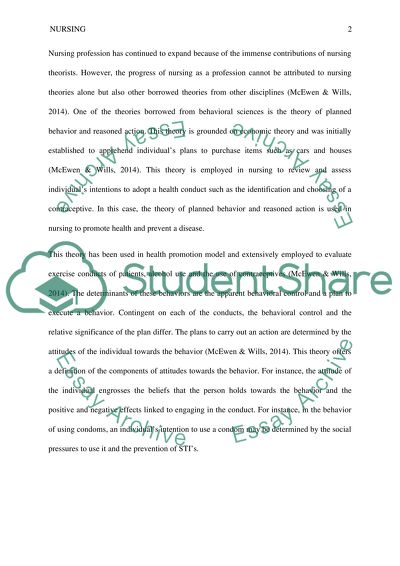 Borrowed Theories guiding practice