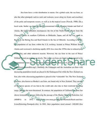 The Sea Lions: Gregarious, Vocal and Intelligent