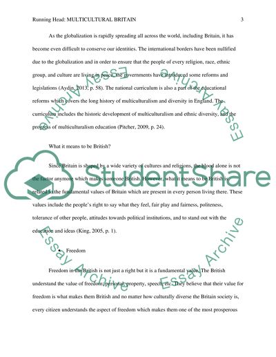 Issues in Multicultural Britain