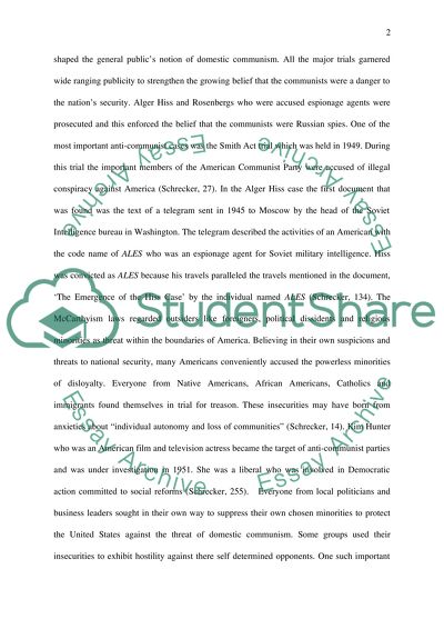 The Age of McCarthyism by Ellen Schecker