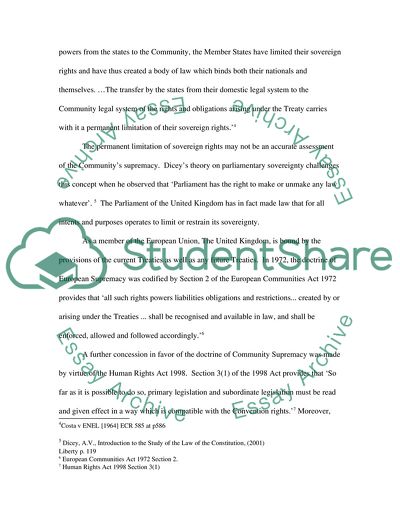 Three Systems of Law within the European Union