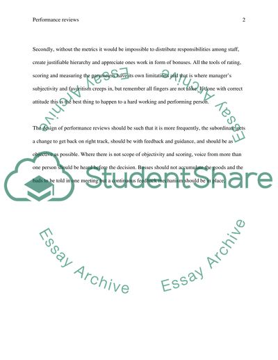 Assessing Performance and Developing Employees(HRM)