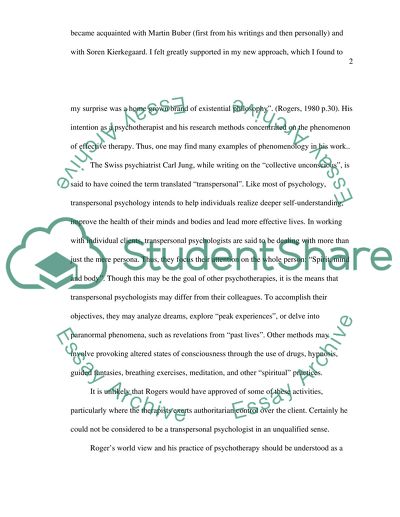 Person Centered Counseling