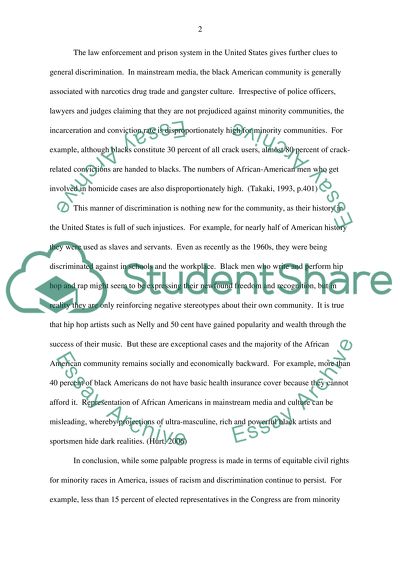 Challenge in American Society: Racial Discrimination