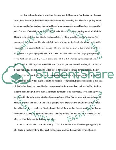 A Street Car Named Desire by Tennessee Williams