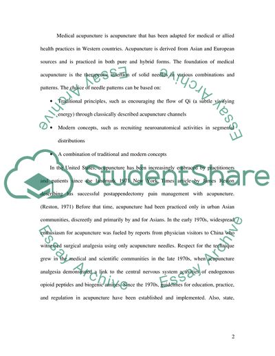 Acupuncture for Curing Tension-Type Headache