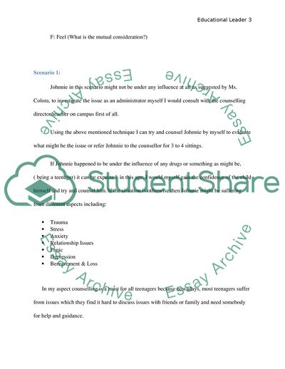 Analysis of Real-life Scenarios