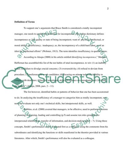 Totally Incompetent Manager