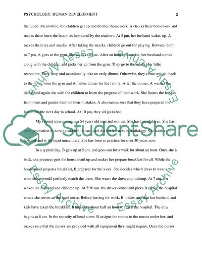 Interviewing and Reflection as a Workshop in Human Development