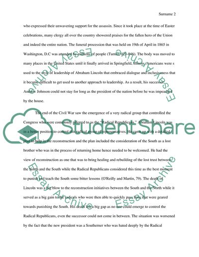 The Lincoln Assasination