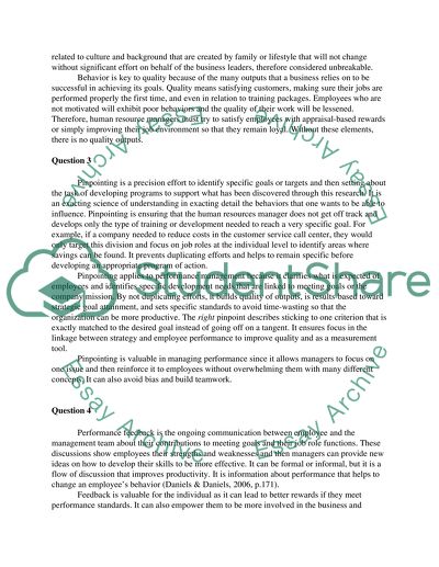 Human Resources Quiz