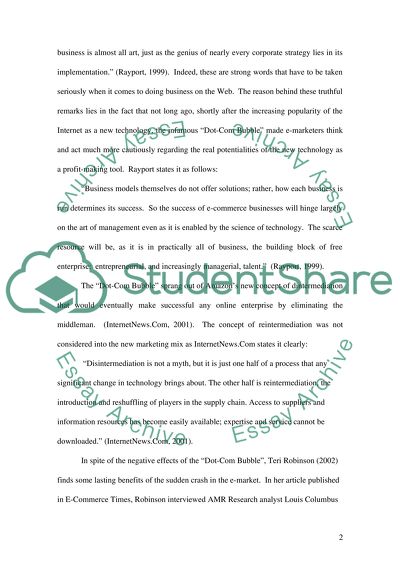 E-Business Report on HMV.CO.UK