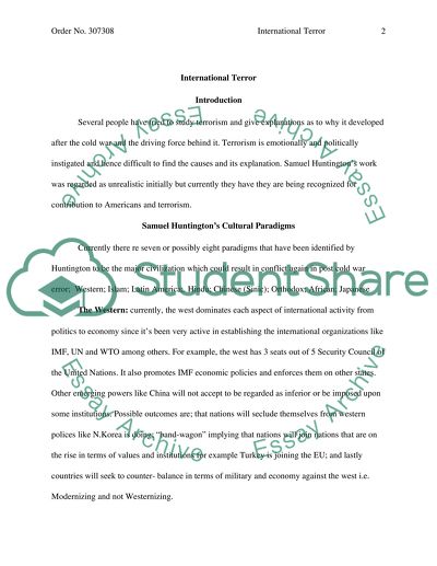 International Terror