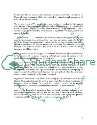 International criminal matters, policies, regulations, standards,