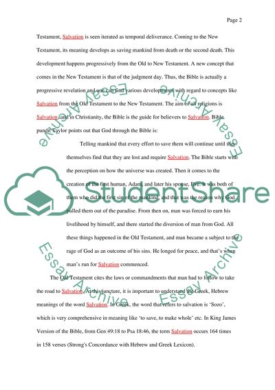 Plan of Human Salvation