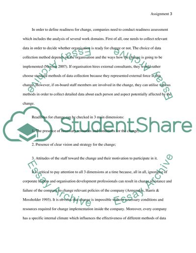 HRM and organisation change