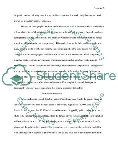 World Demographic Characteristics