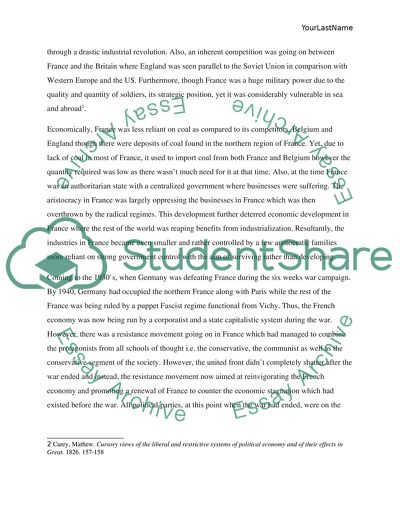 Impact of Industrialization in France and Madagascar: 1930-Present