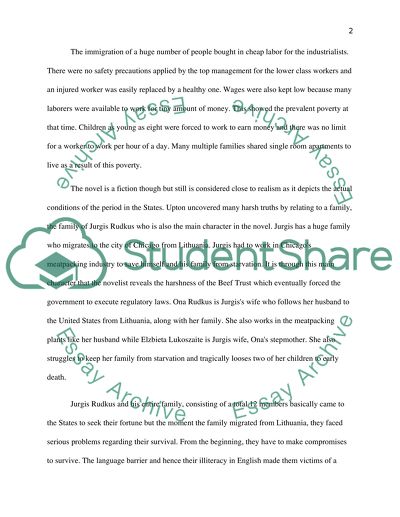 THE JUNGLE BY UPTON SINCLAIR